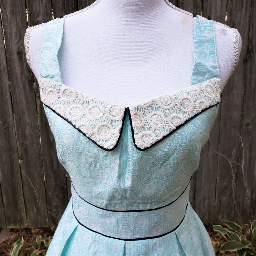 NWT Anthropologie Ryu Halter top A line Dress - Picture 2 of 7
